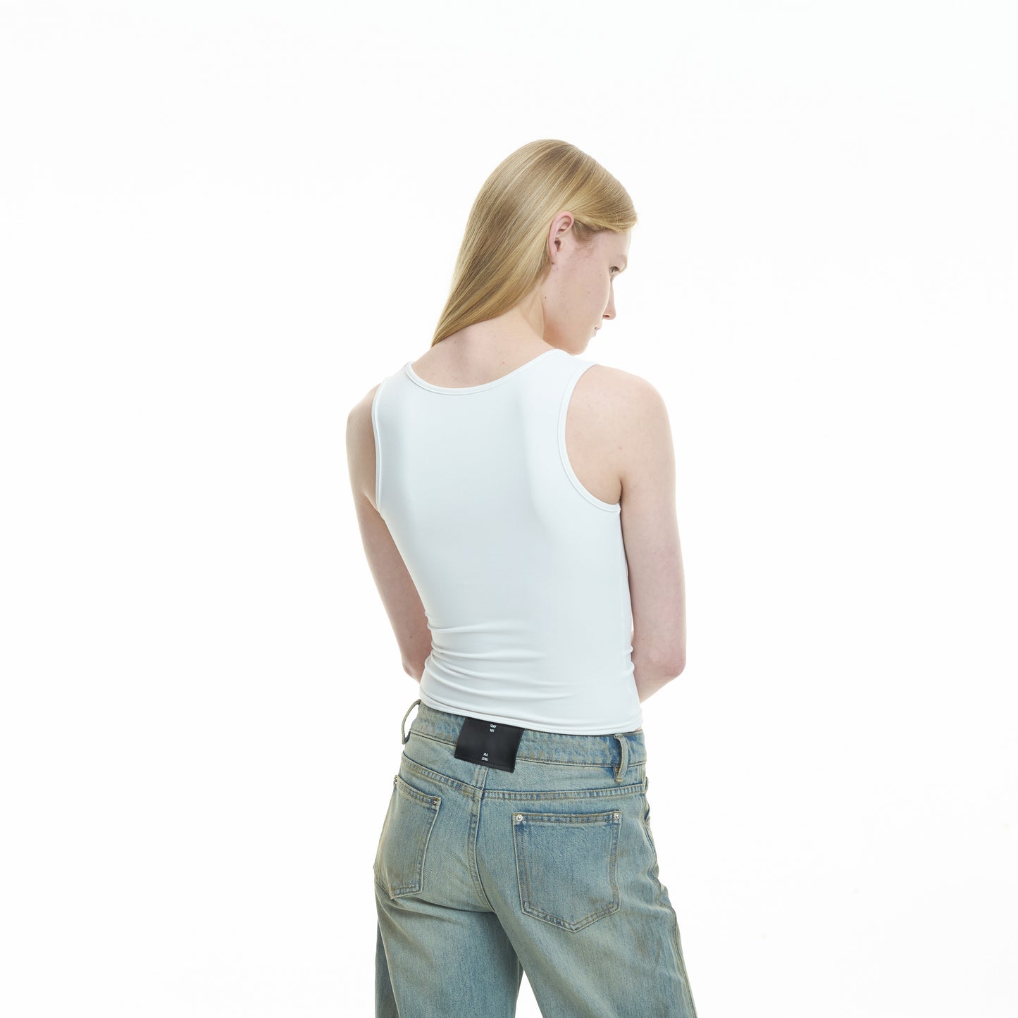 wide-strap tank top
