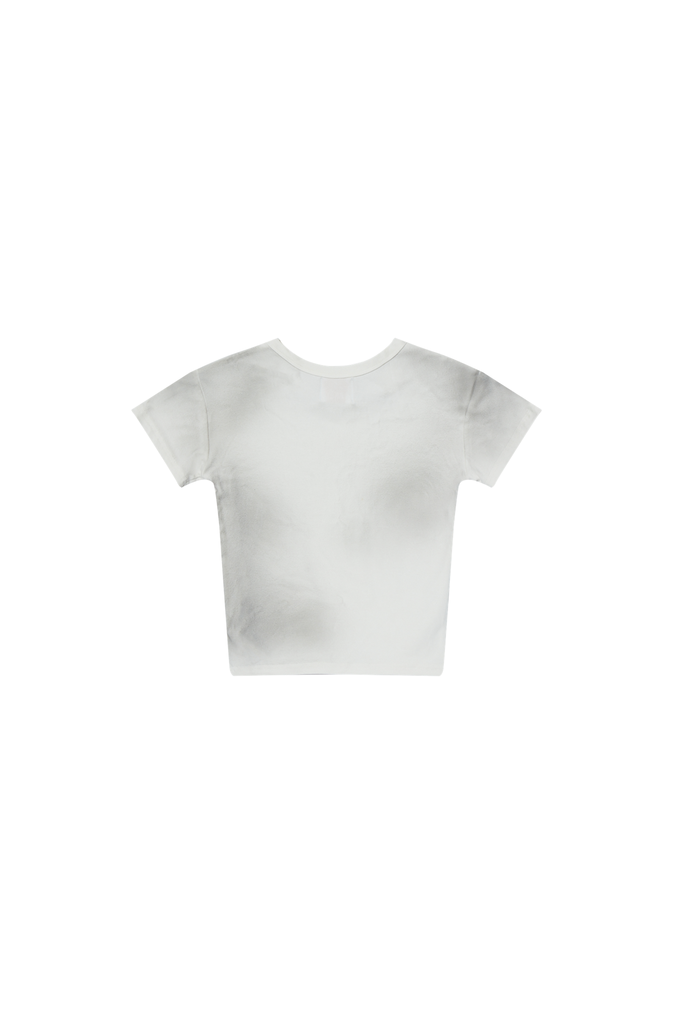 spray-painted t-shirt