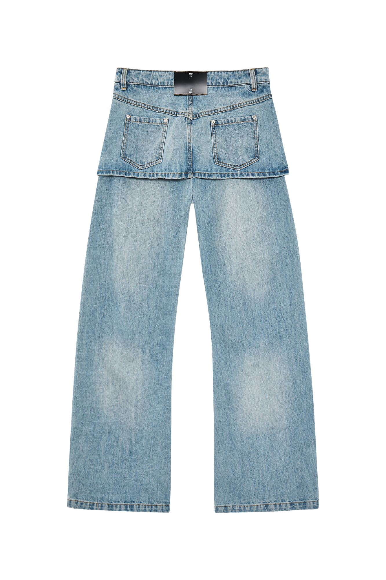 Overskirt Bilayer Jeans