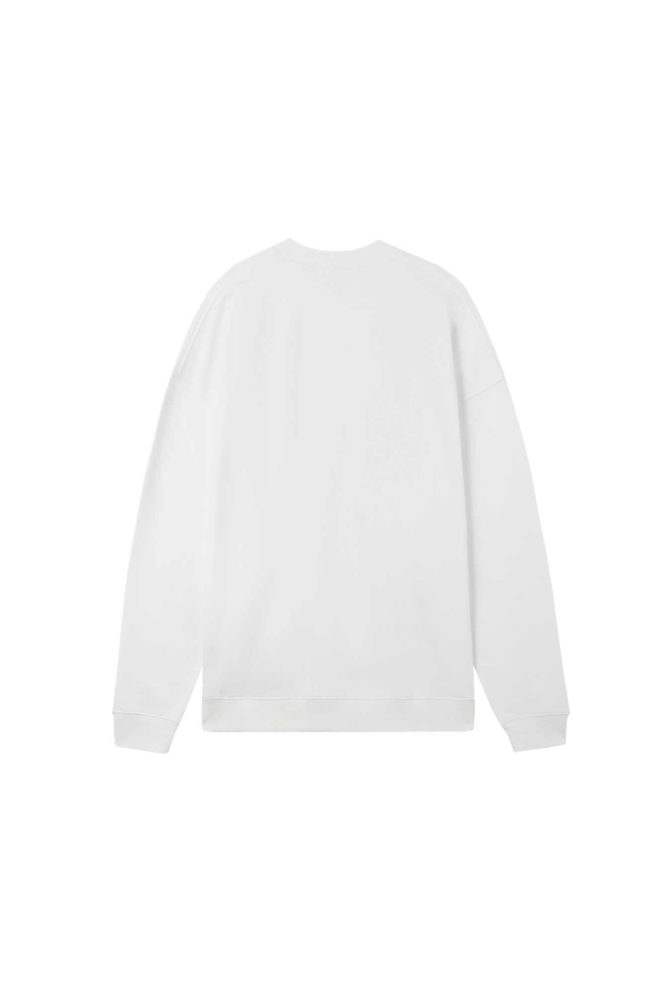 spray-painted pullover