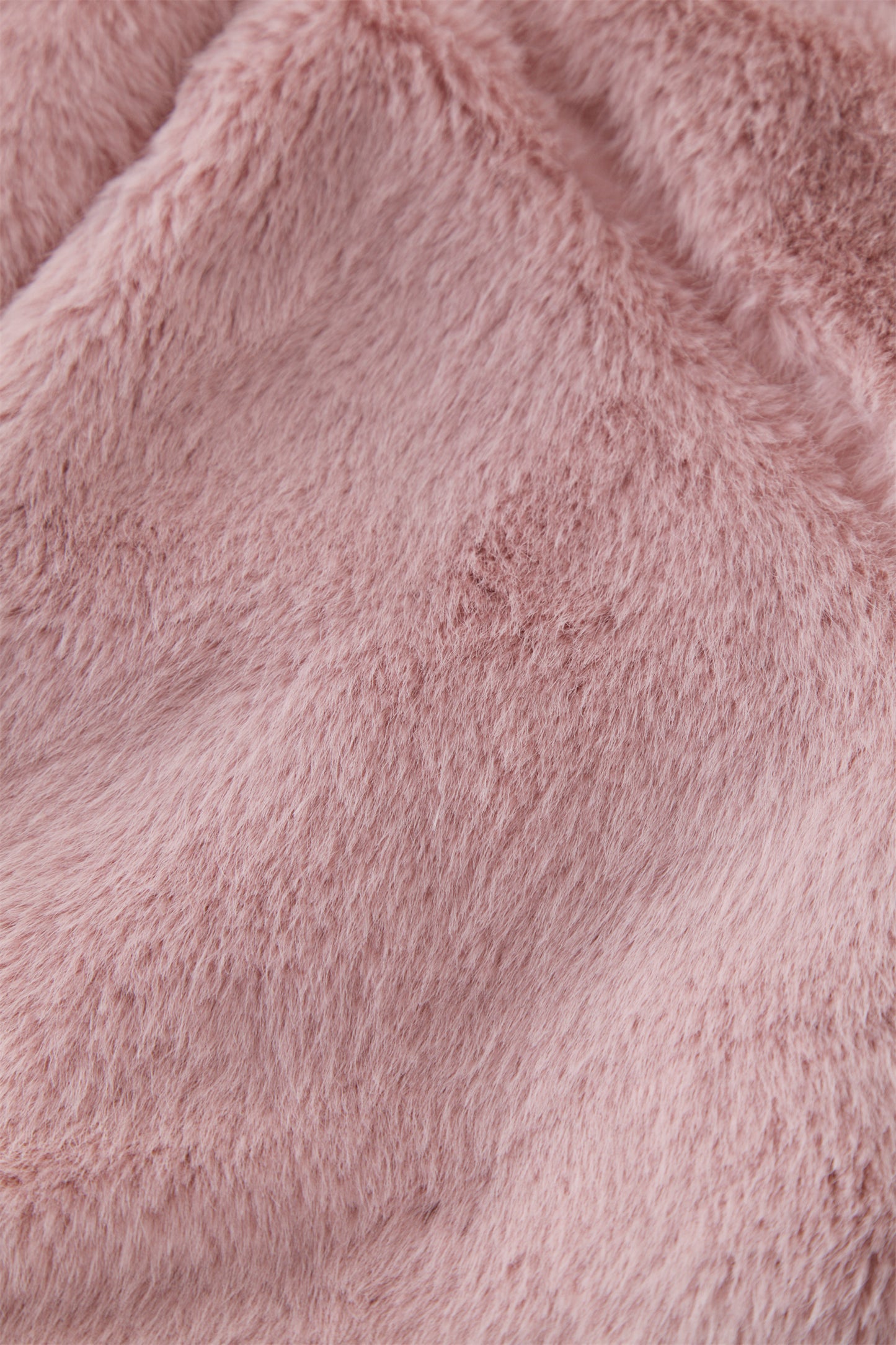 High Neck Faux Fur Vest