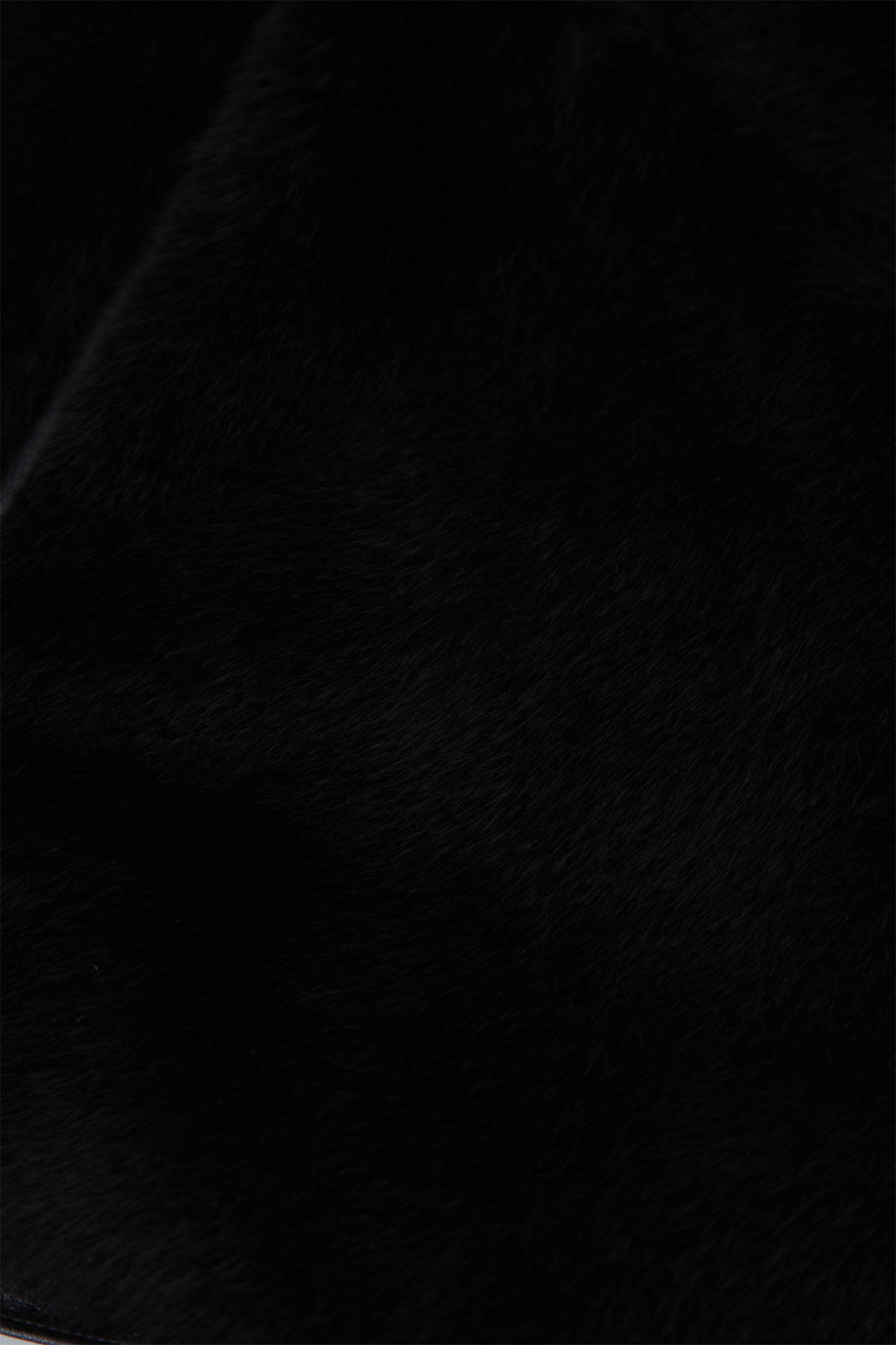 High Neck Faux Fur Vest