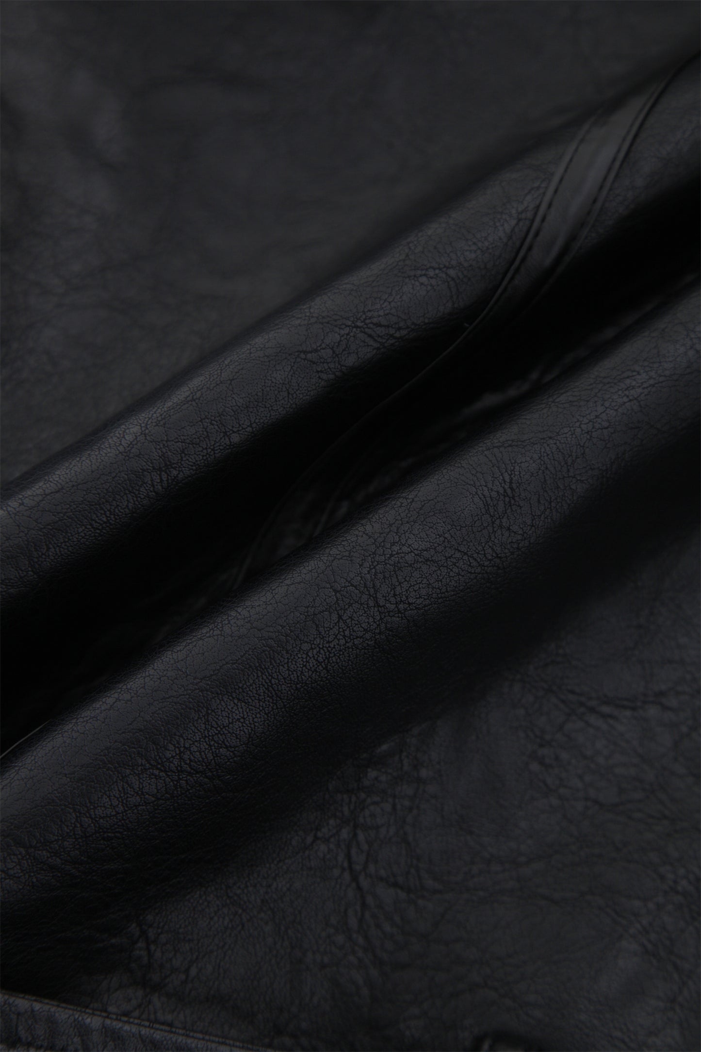 Square Collar Faux Shearling Coat