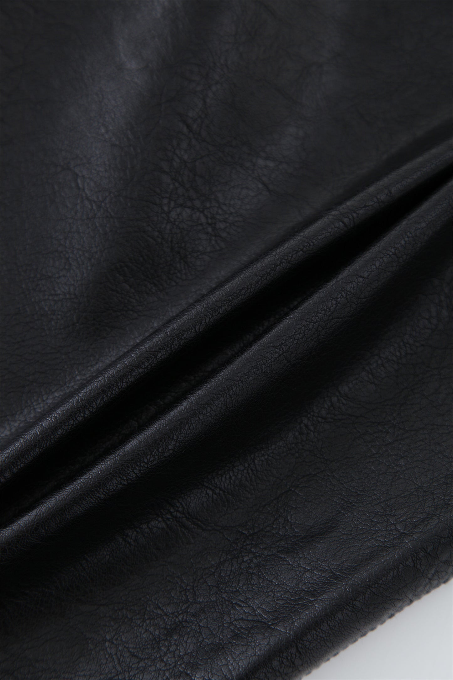 Relaxed Pant in Washed Leather