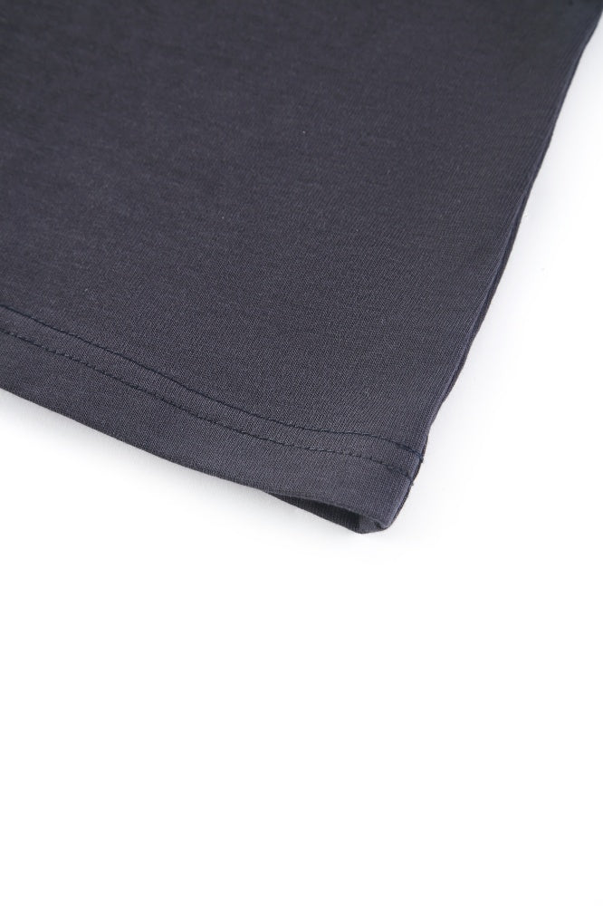 cotton crewneck  t-shirt