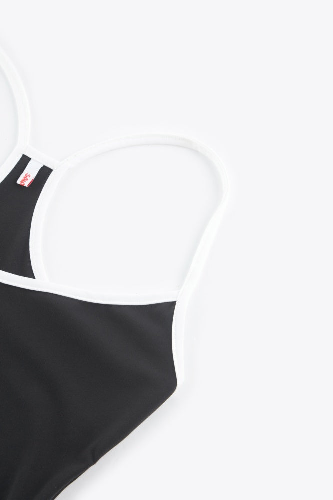 Contrast Racerback Tank Top