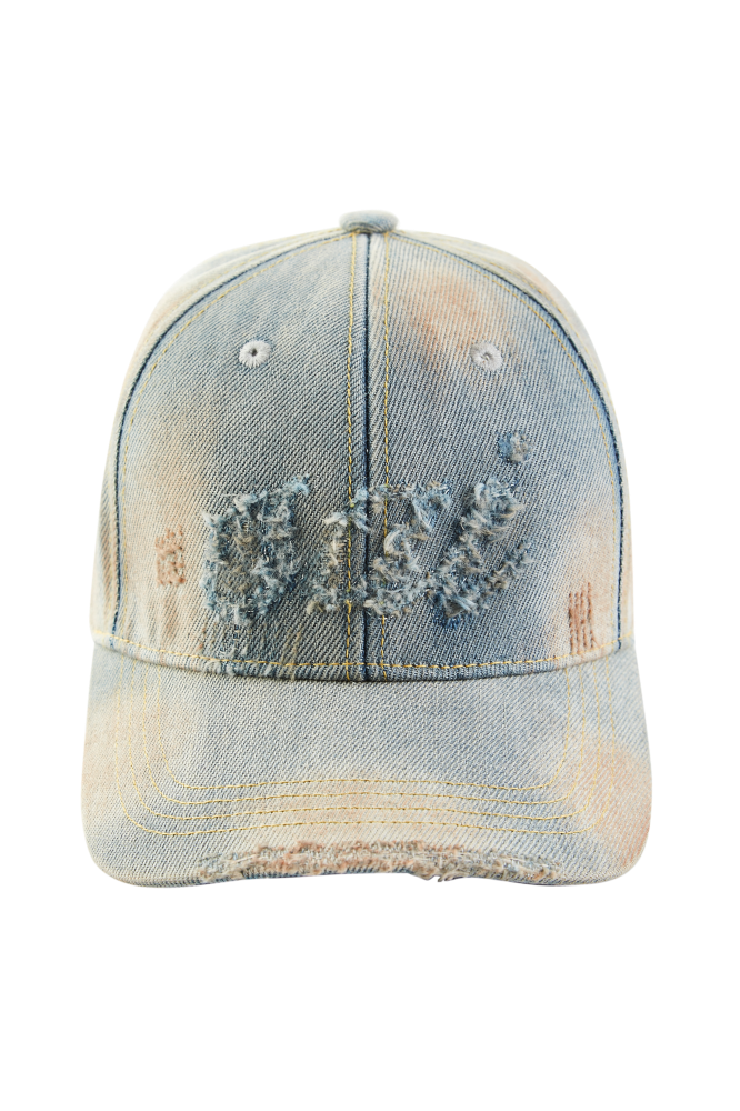 Muddy Distressed Baseball Cap
