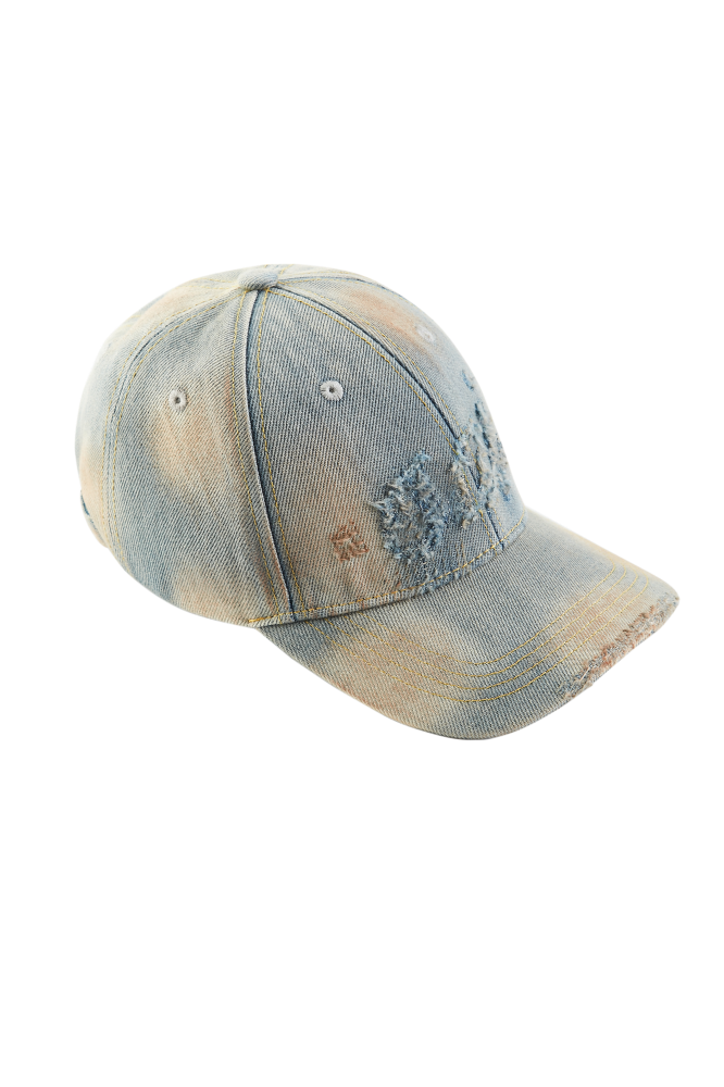 Muddy Distressed Baseball Cap