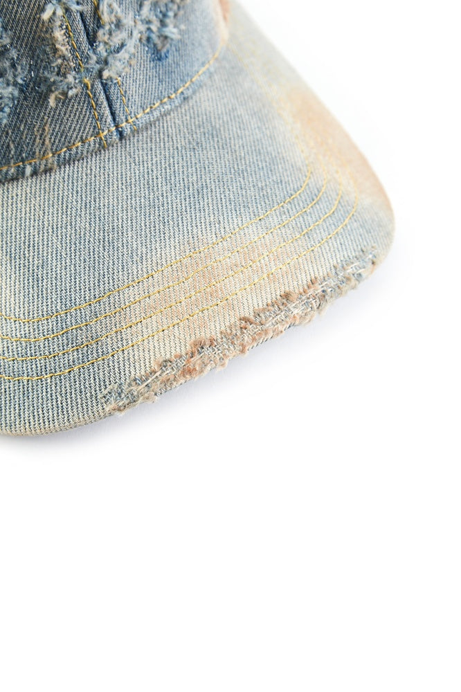 Muddy Distressed Baseball Cap
