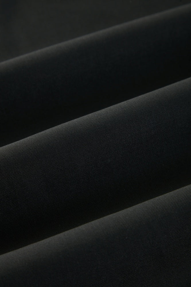 Denim Waistband Tailored Trousers