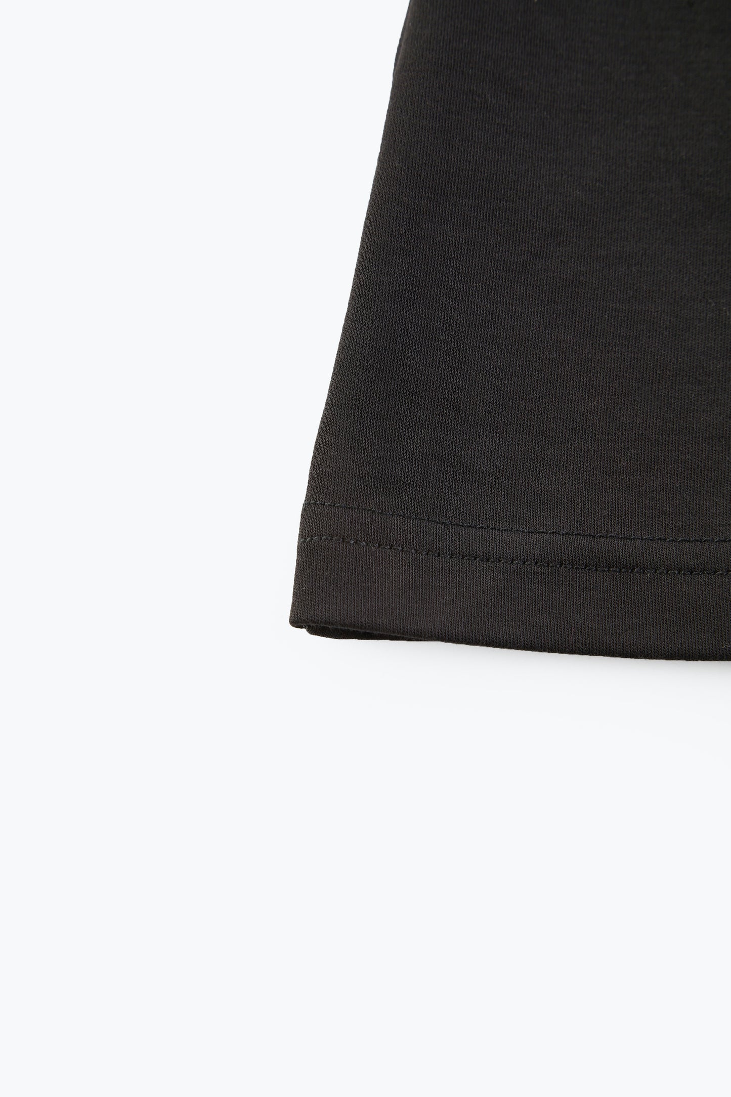 Contrast Paneled Short-Sleeve Top