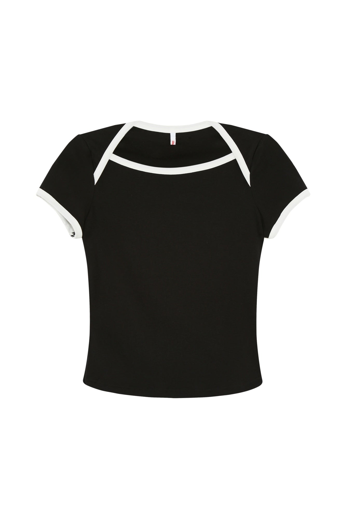 Boatneck Contrast Top
