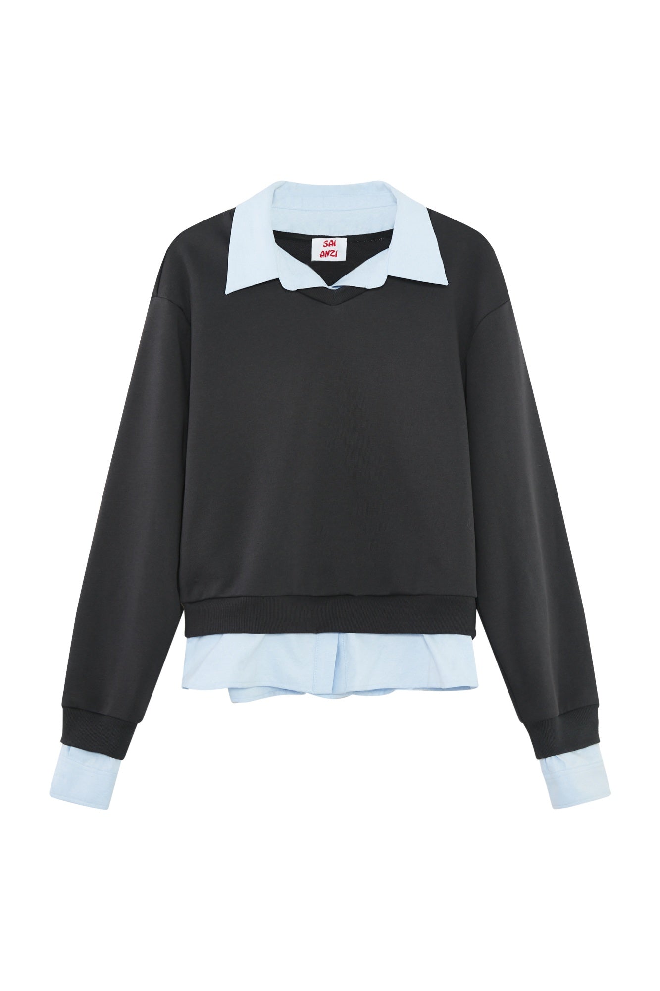 College Bi-layer Sweatshirt
