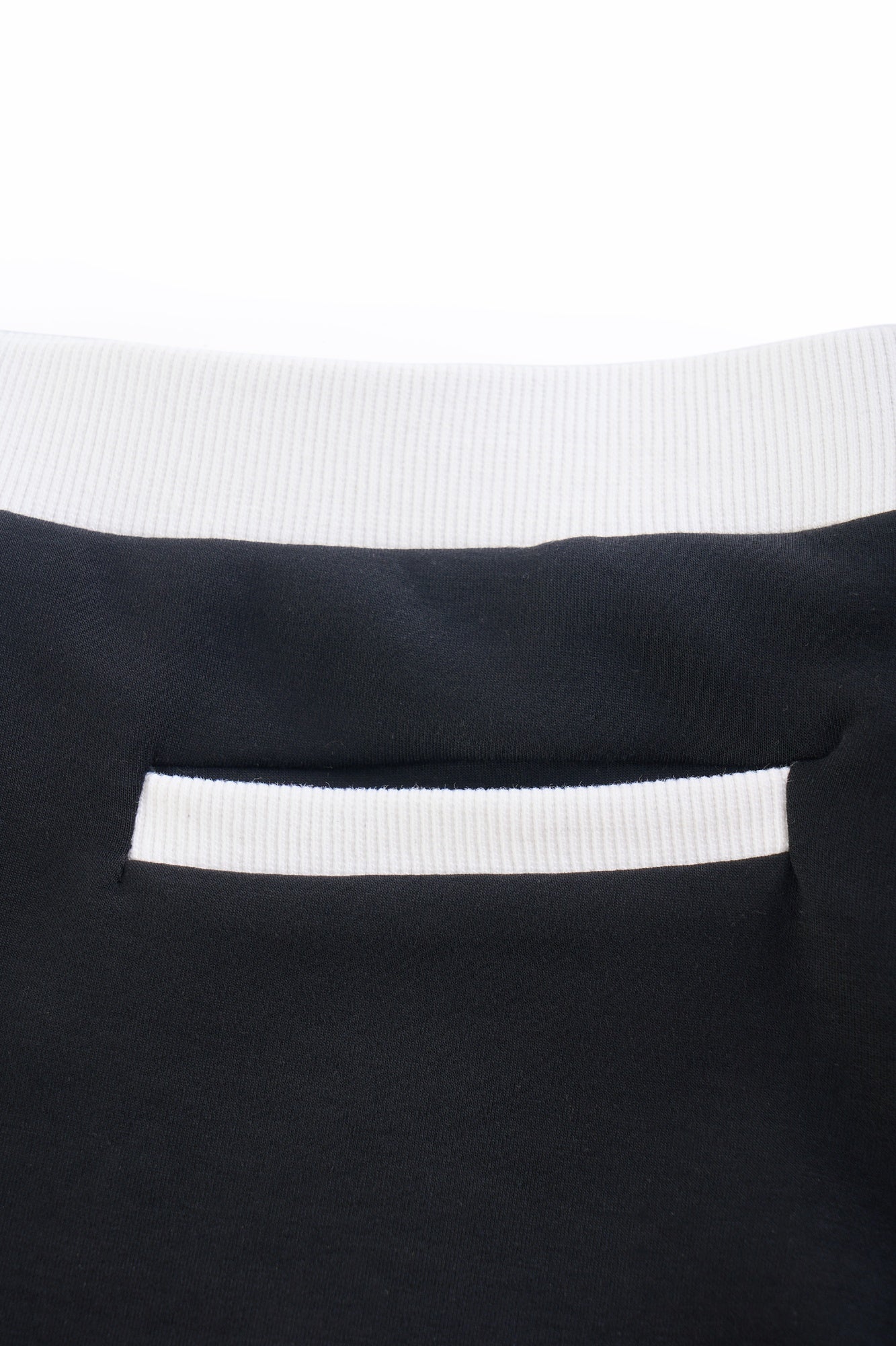 Contrast Trim Mini Skirt
