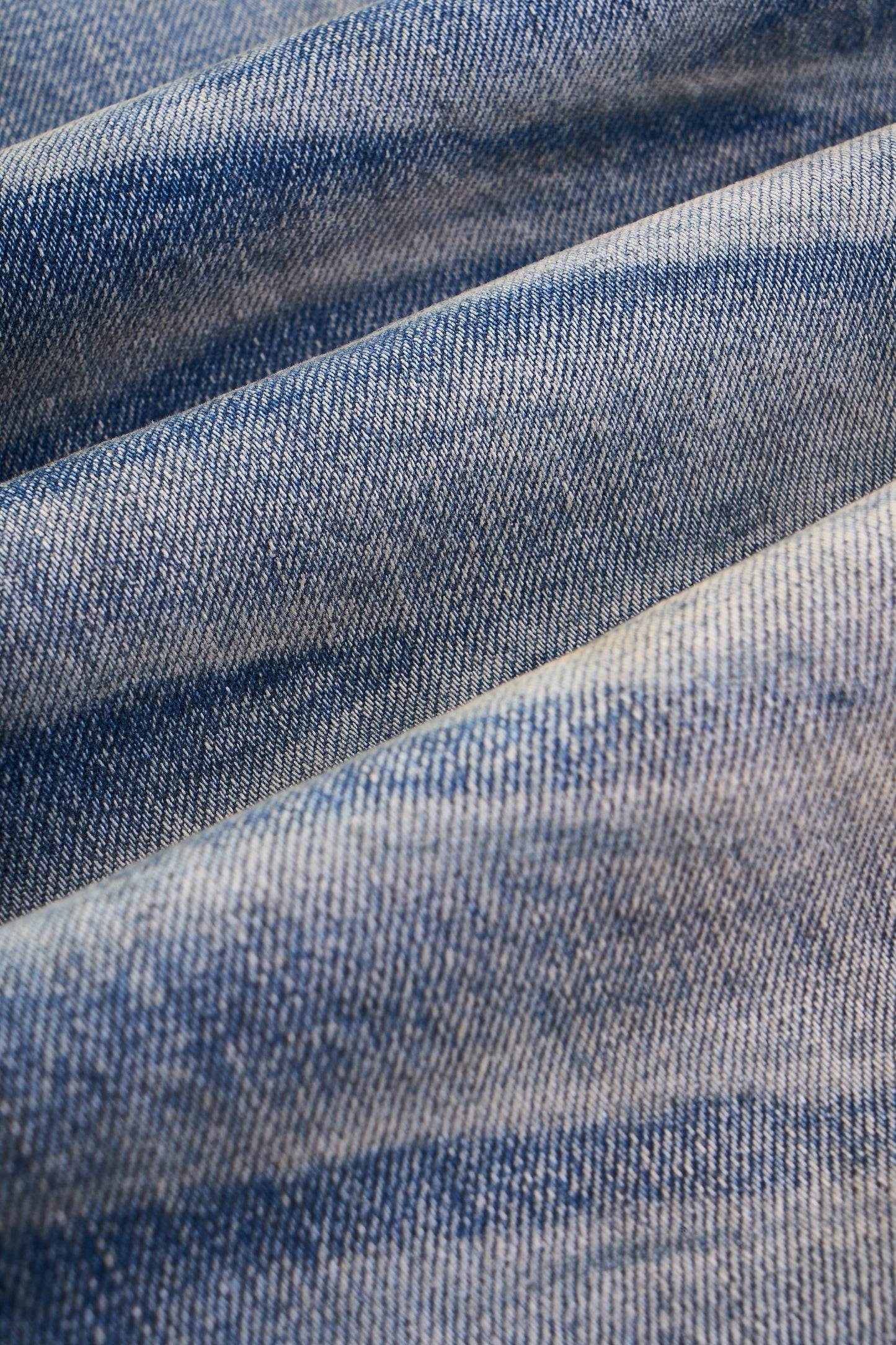 Overshirt Bilayer Distressed Jeans