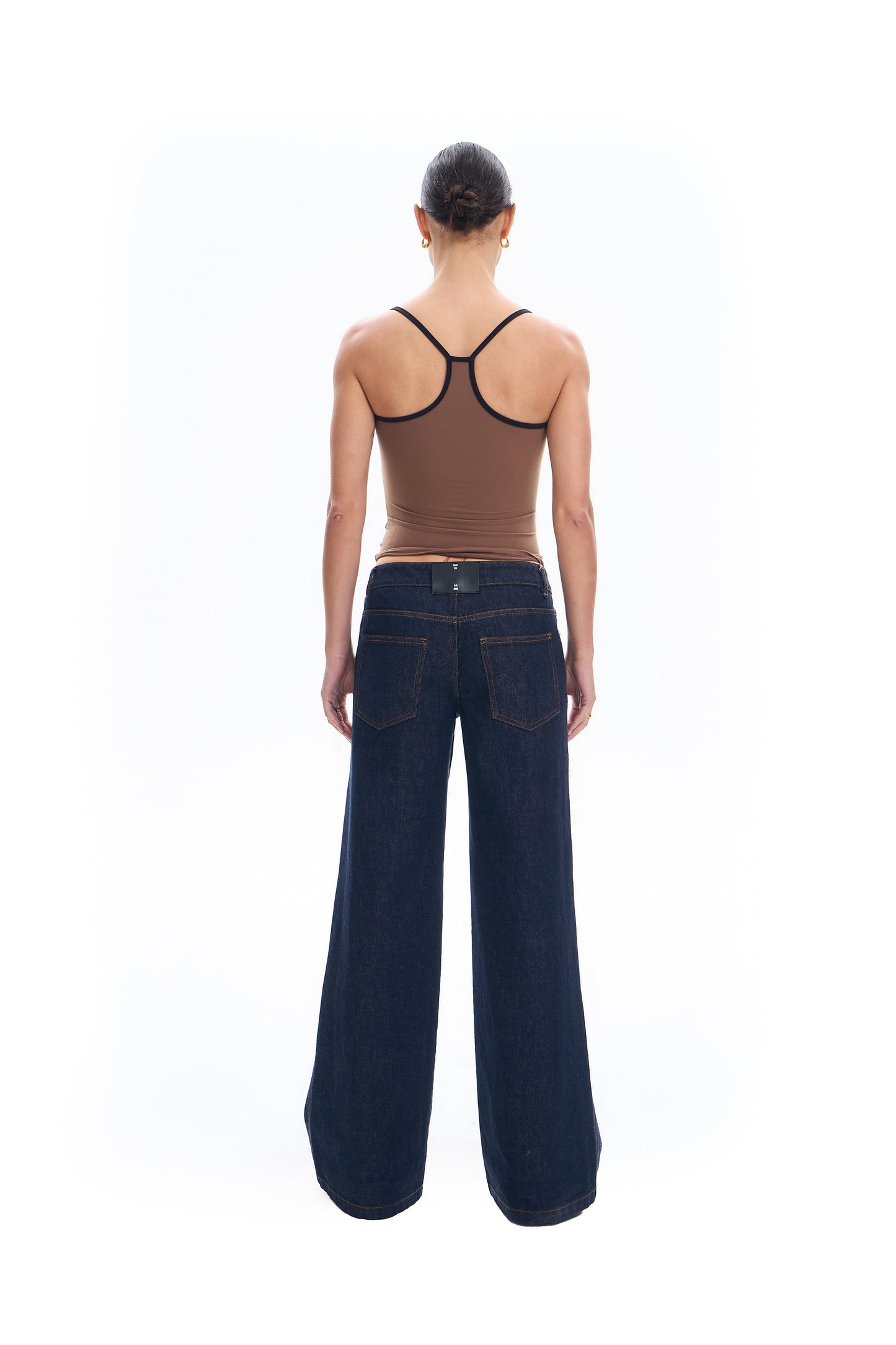 Contrast Racerback Tank Top