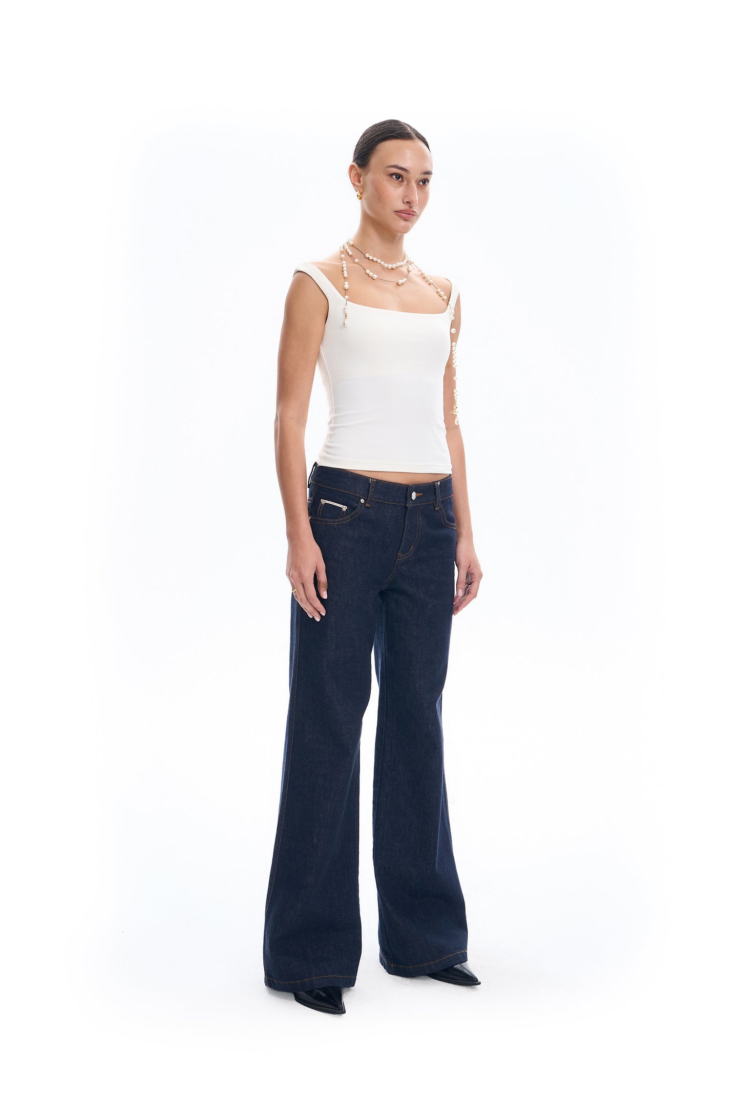 Regal Square Neck Tank Top