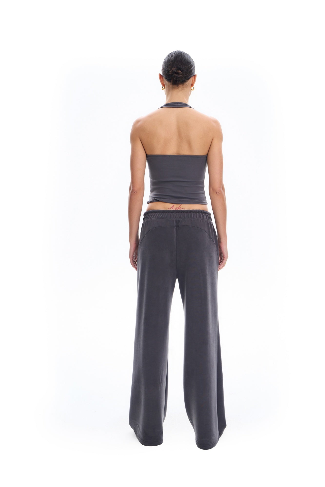 Sculpted Halter Tank Top