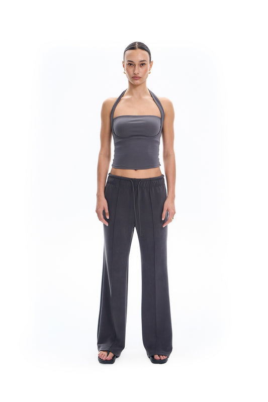 Sculpted Halter Tank Top