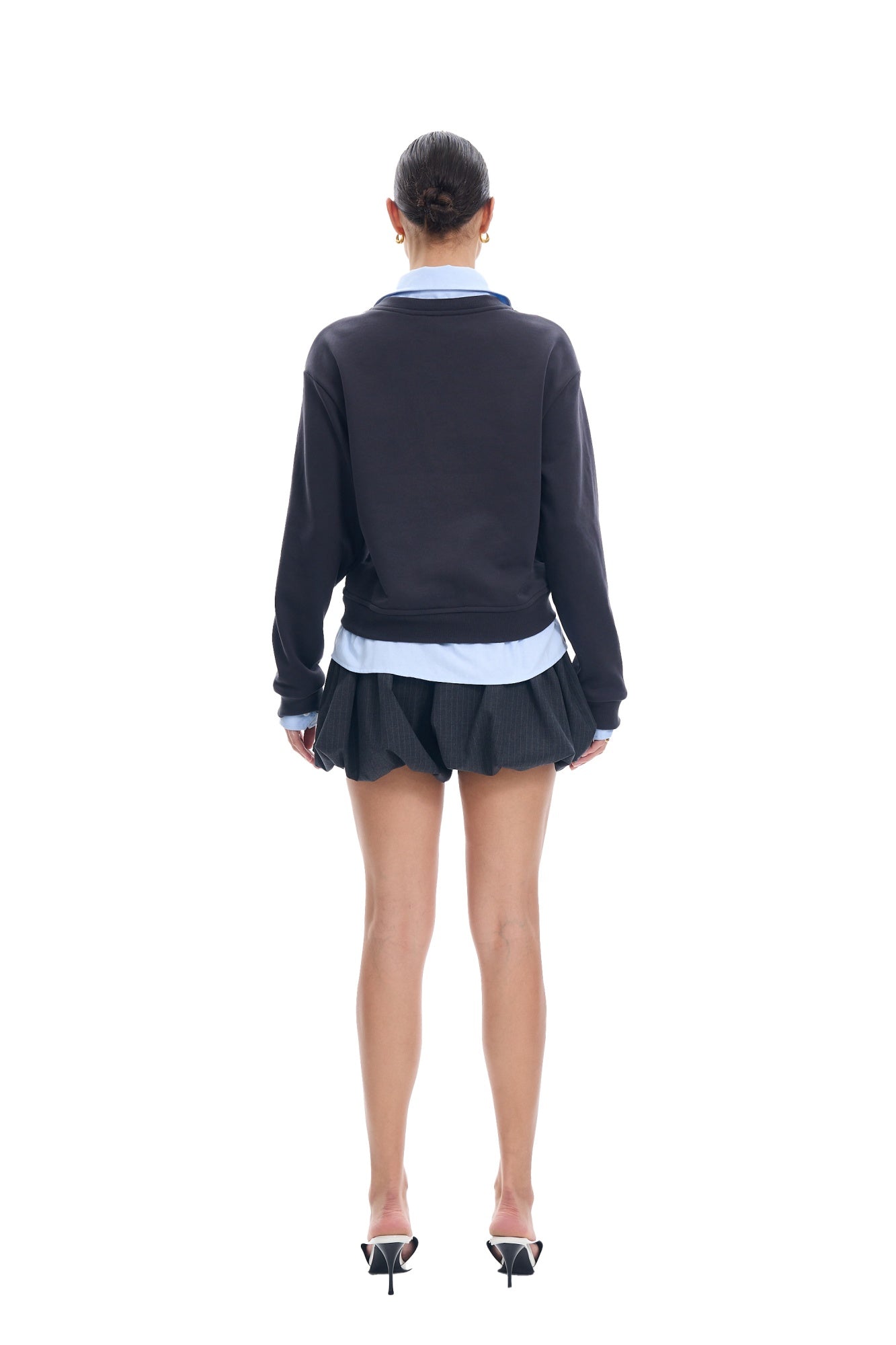 College Bi-layer Sweatshirt