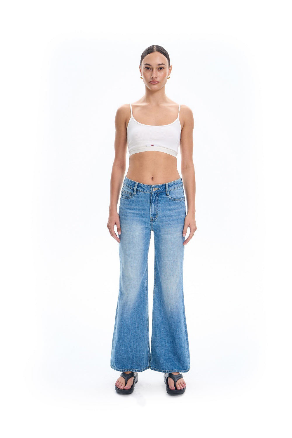 Straight Bootcut Jeans