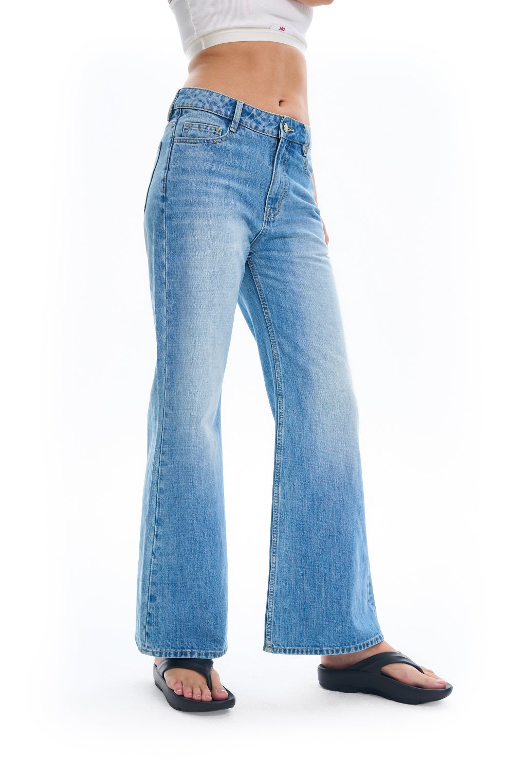 Straight Bootcut Jeans