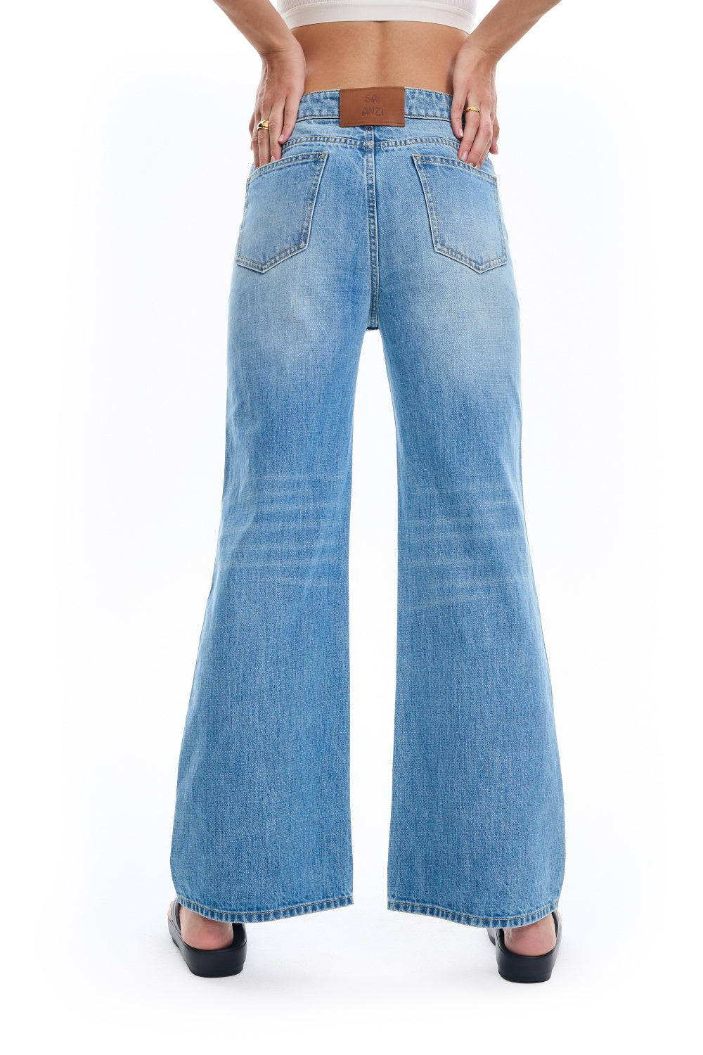 Straight Bootcut Jeans