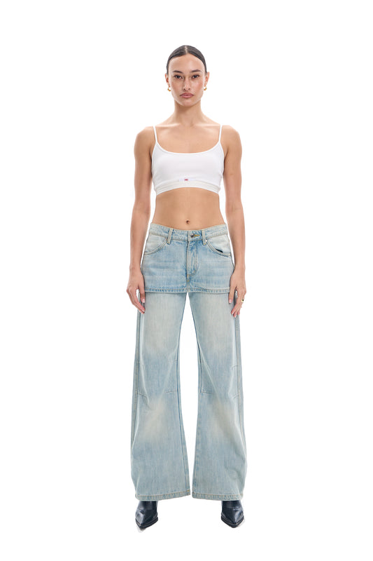 Overskirt Bilayer Jeans