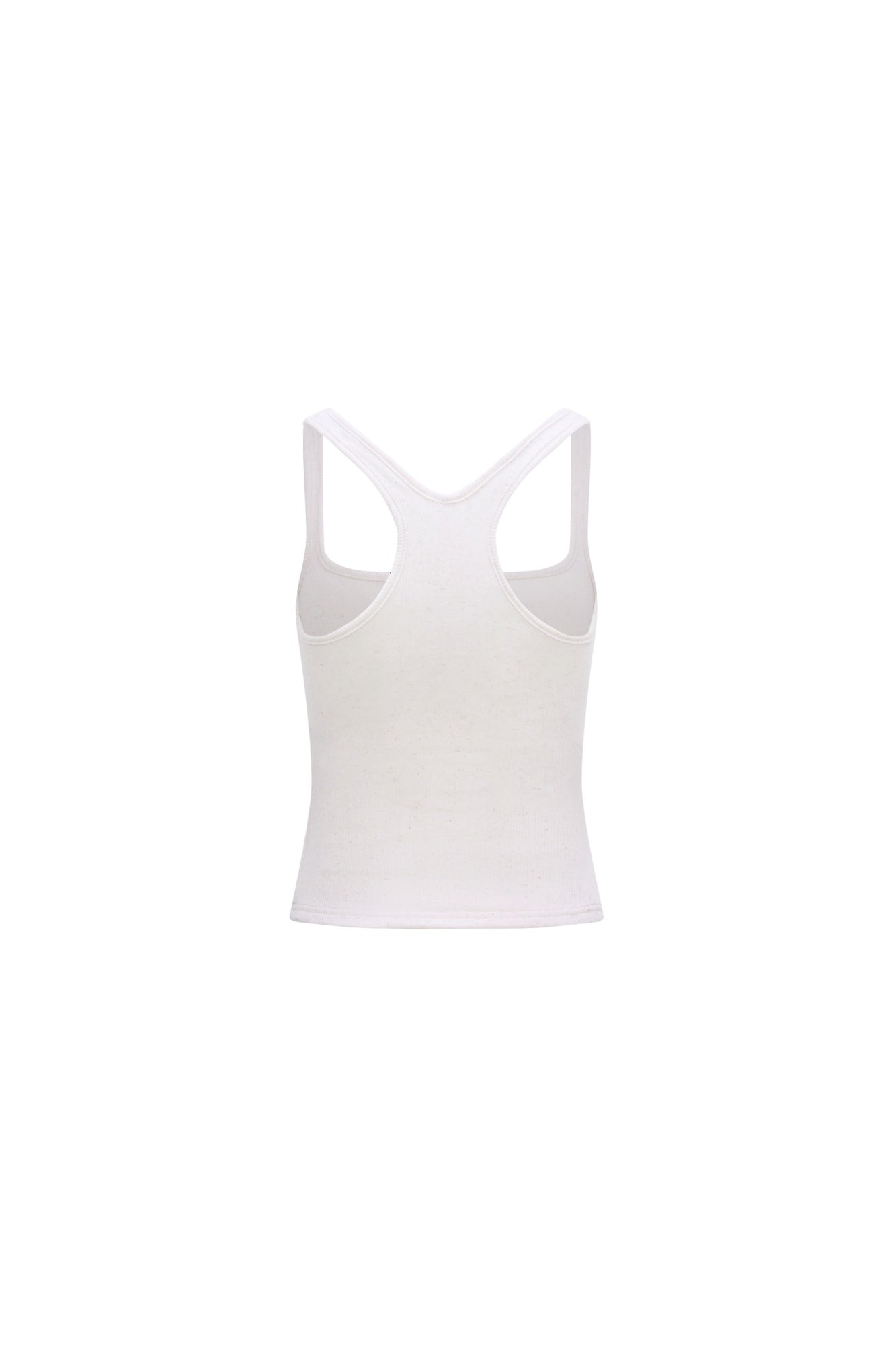 Oatmeal Square Neck Tank Top