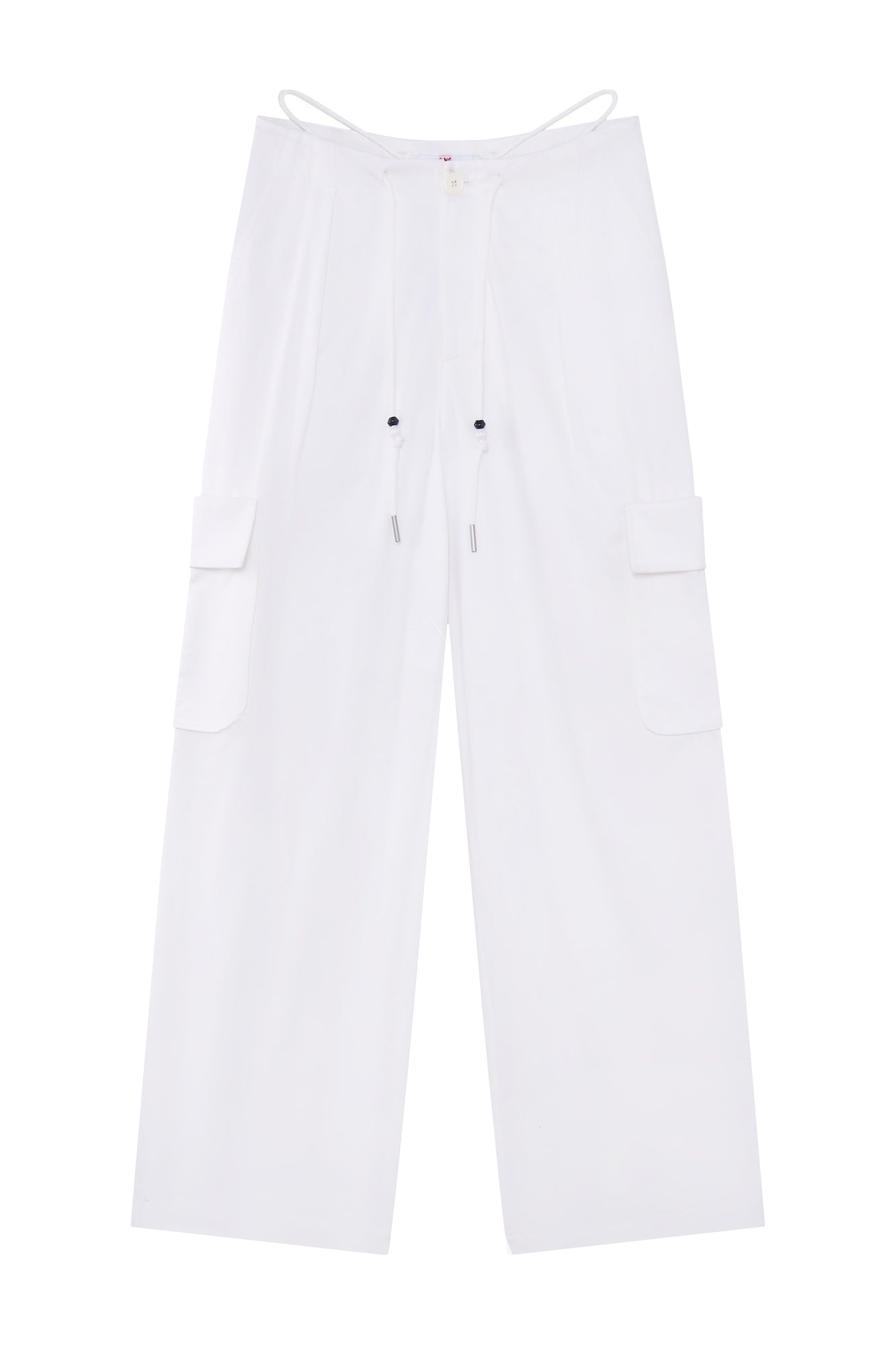 Drawstring Parachute Pants