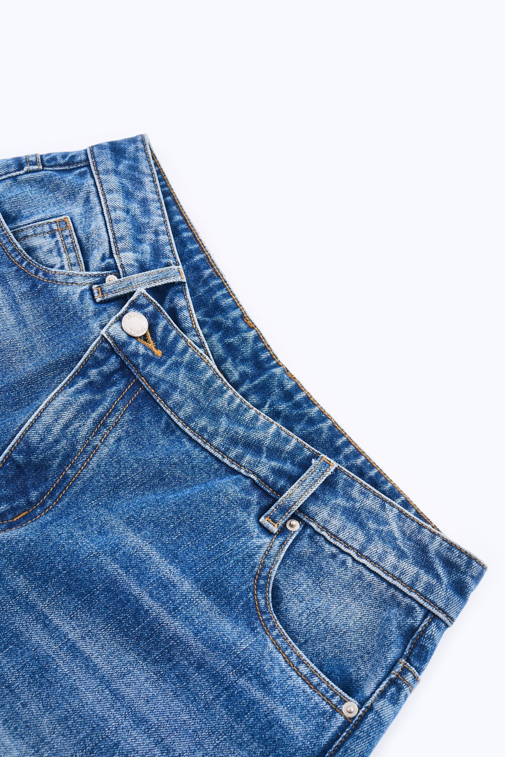 Curved Waist Scimitar Jeans