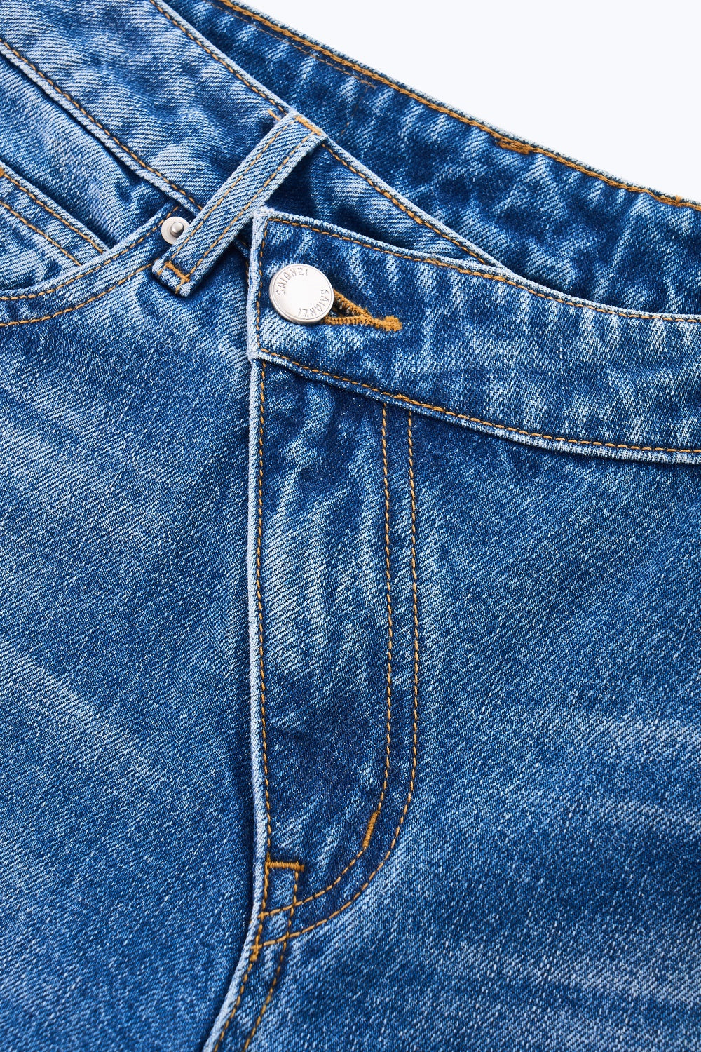 Curved Waist Scimitar Jeans