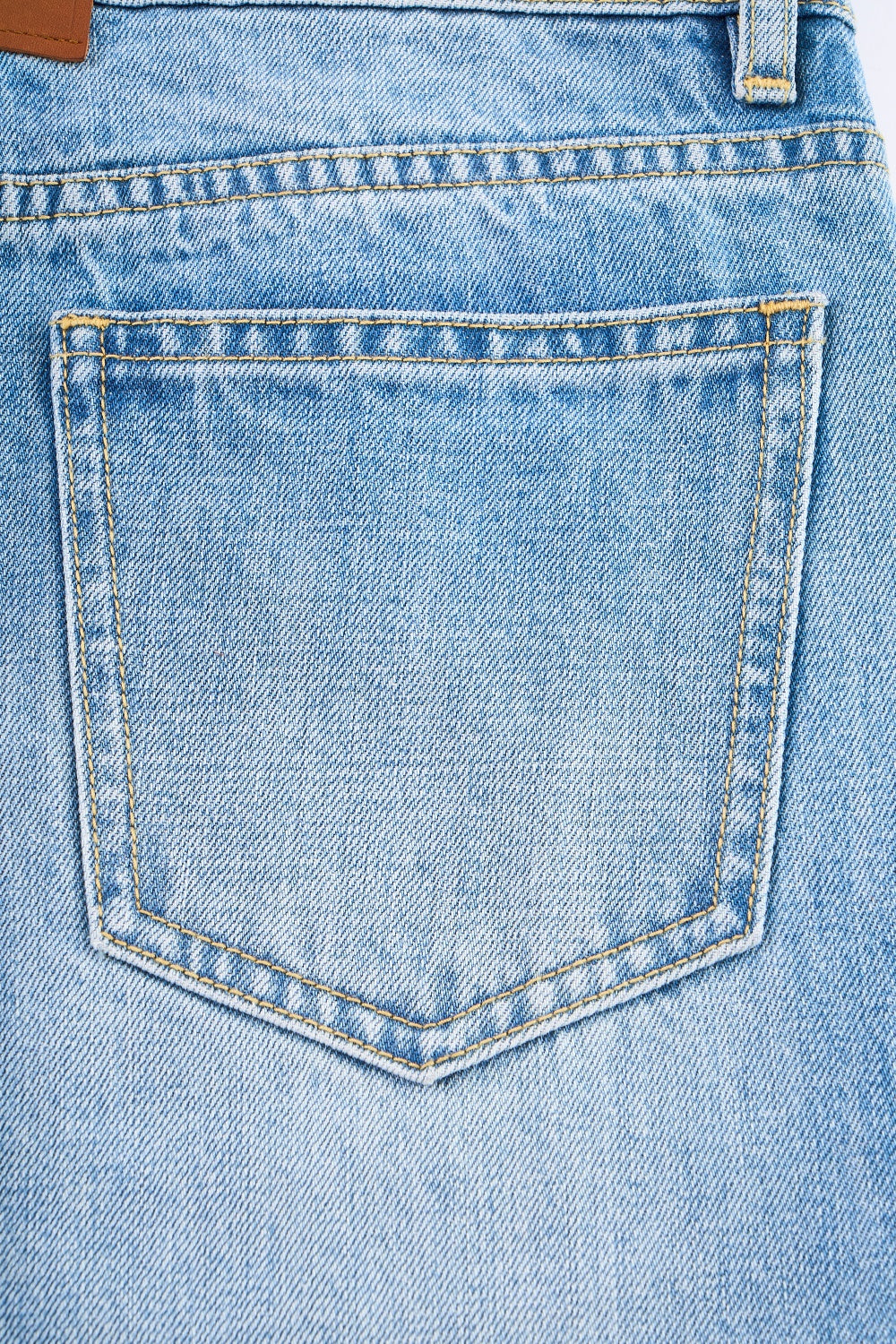 Straight Bootcut Jeans