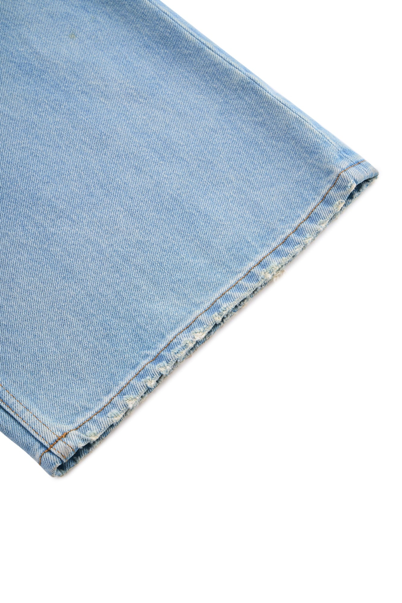 V-Waist Straight Jeans
