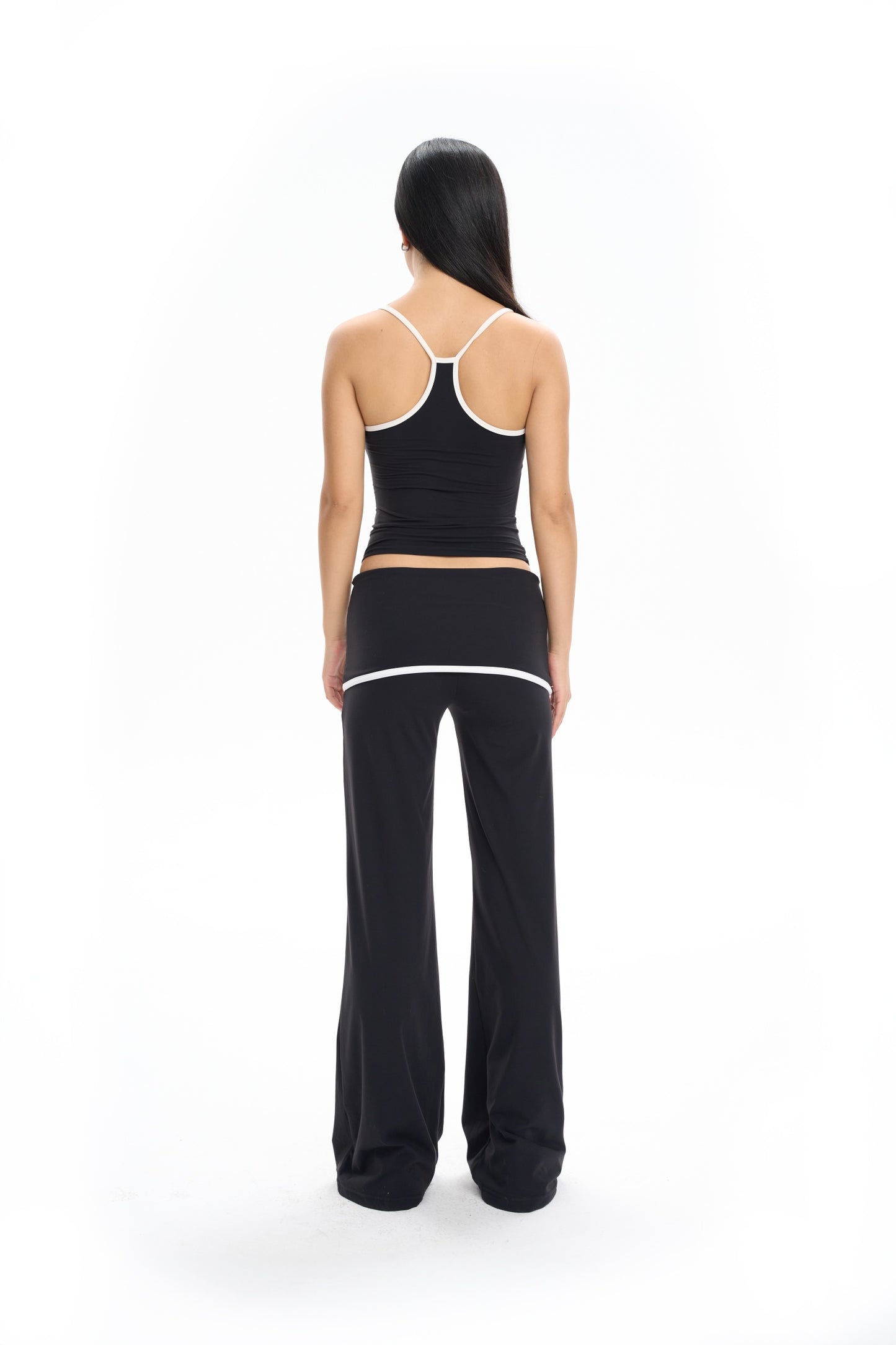 Contrast Racerback Tank Top