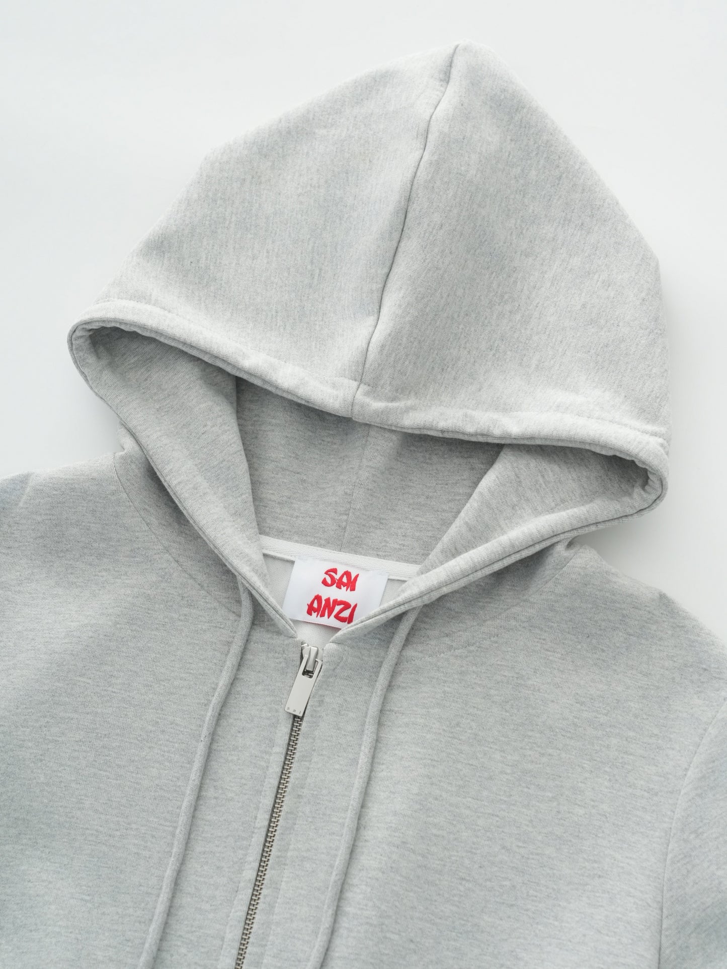 crop fitted hoodie