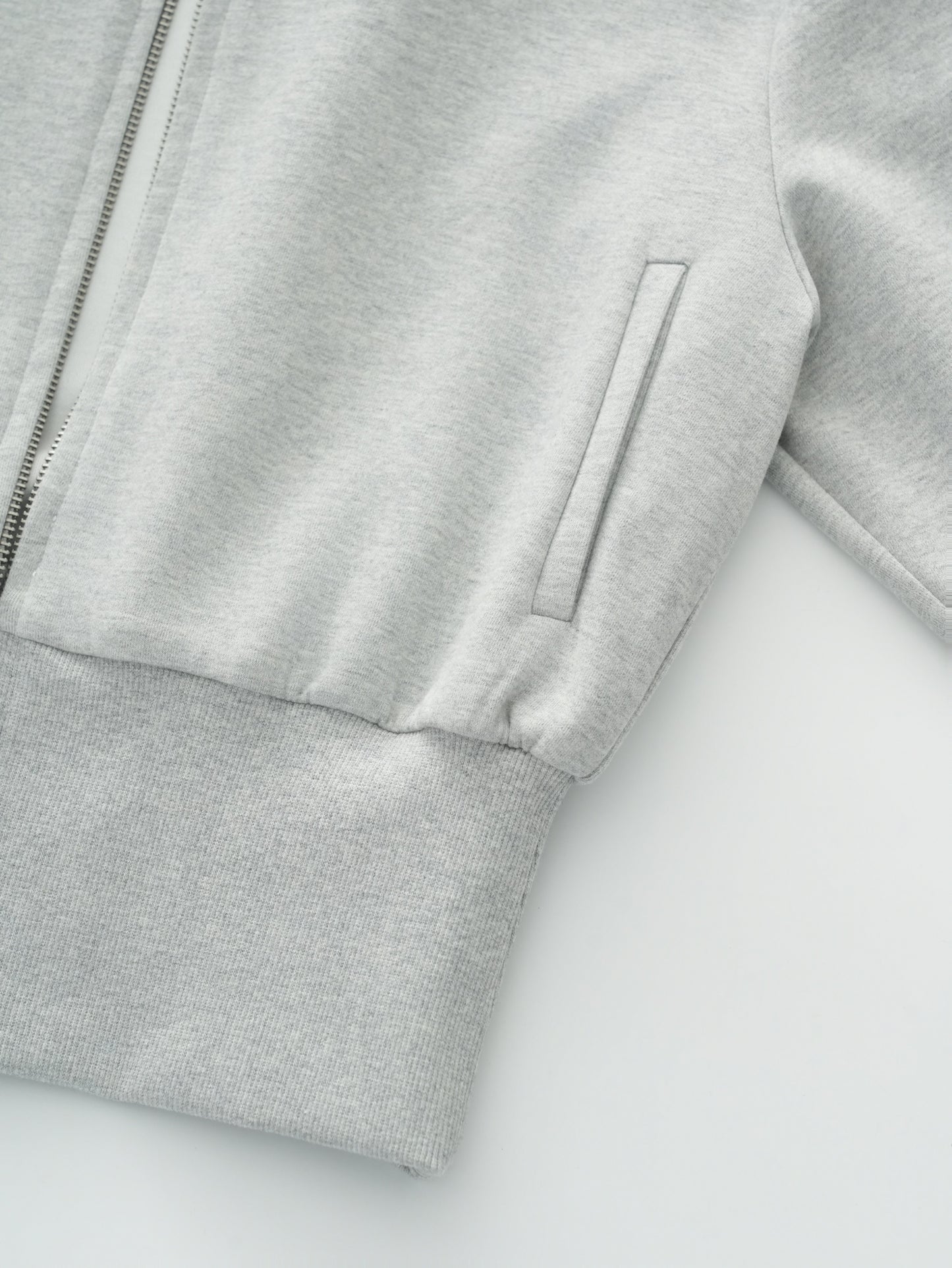 crop fitted hoodie
