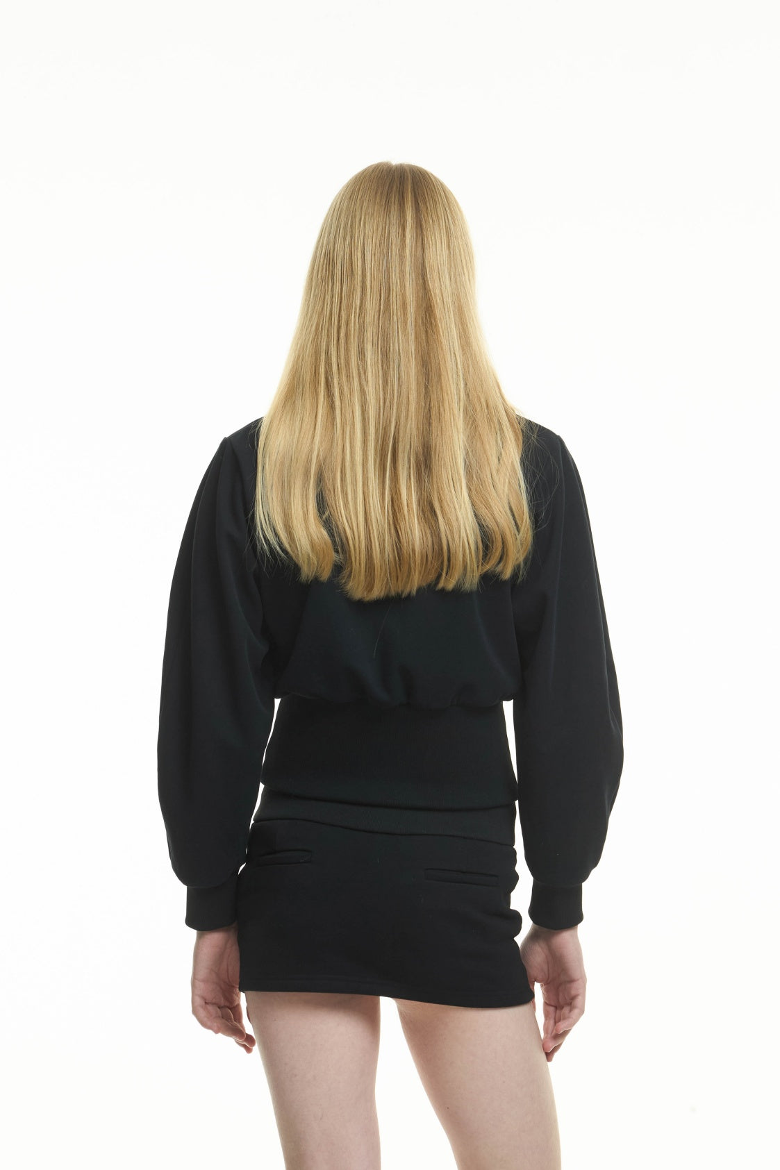 lapel slim-fit hoodie